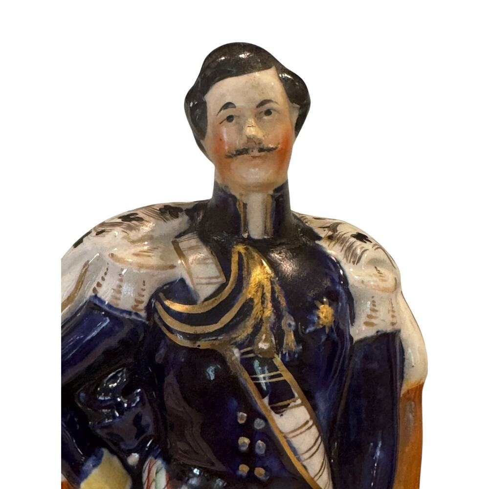 Antique 19 C Staffordshire Prince Albert Figurine - Picture 2 of 10